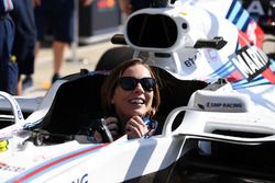 Claire Williams, directrice de Williams, dans la Williams FW41