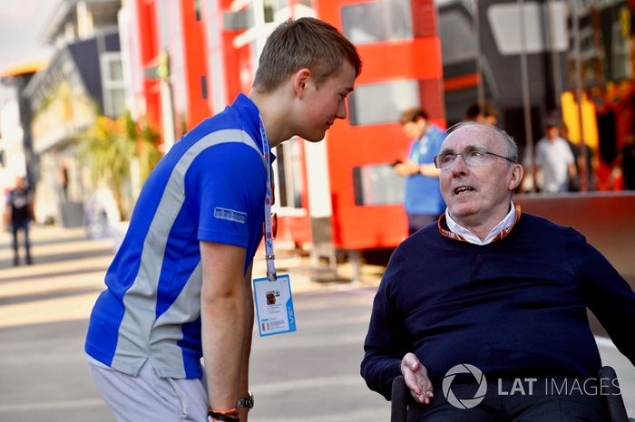 Billy Monger y Frank Williams, Williams Team
