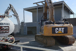 Paddock demolition