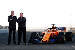 Eric Boullier, Zak Brown, McLaren MCL33