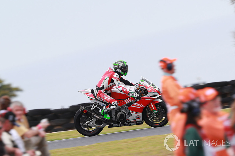 Eugene Laverty, Milwaukee Aprilia