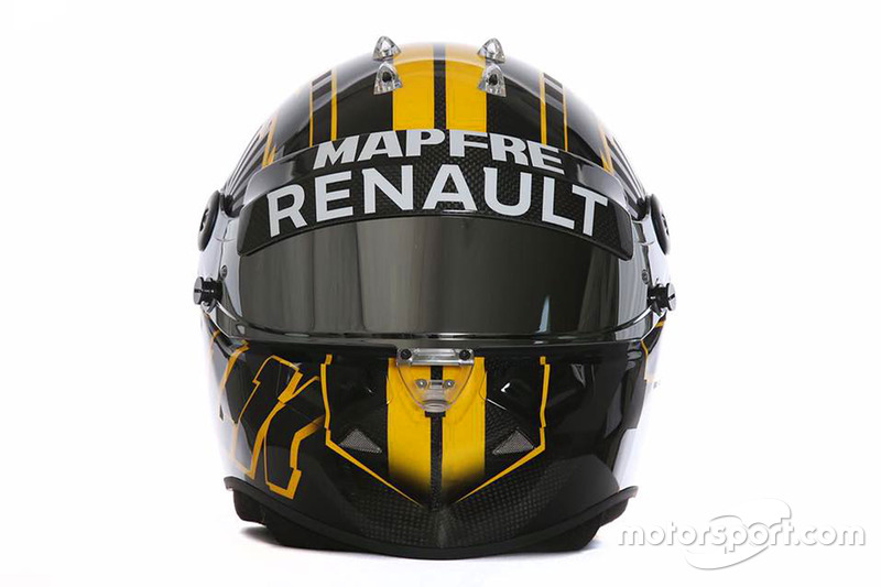 Il nuovo design del casco di Nico Hulkenberg