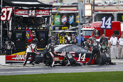 Clint Bowyer, Stewart-Haas Racing, Haas Automation Ford Fusion pit stop