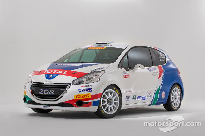 La Peugeot 208 R2 di Damiano De Tommaso e Michele Ferrara