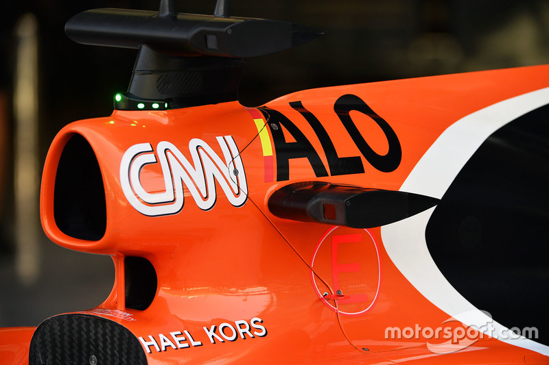 McLaren MCL32 caja de aire