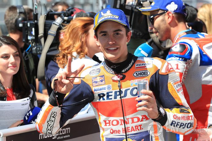El segundo clasificado, Marc Marquez, Repsol Honda Team