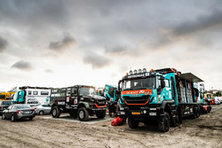 #501 Team De Rooy Iveco: Federico Villagra, Ricardo Torlaschi, Adrian Yacopini