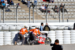 Авария: Скотт Реддинг, Pramac Racing