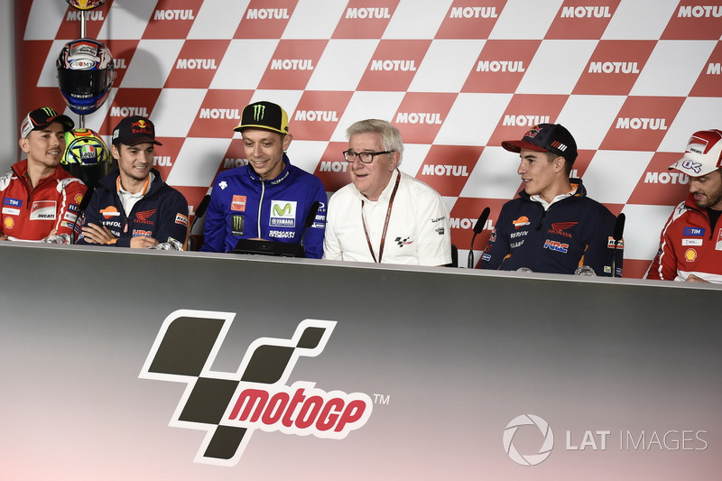 Jorge Lorenzo, Ducati Team, Dani Pedrosa, Repsol Honda Team, Valentino Rossi, Yamaha Factory Racing, Nick Harris, Dani Pedrosa, Repsol Honda Team, Andrea Dovizioso, Ducati Team