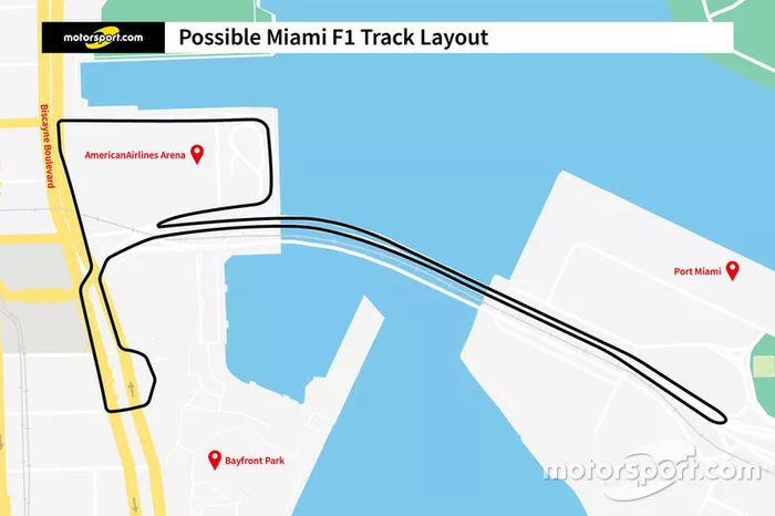Proyecto provisional circuito de Miami