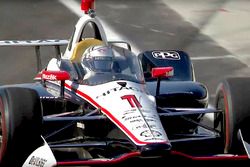 Josef Newgarden, Team Penske Chevrolet, mit Cockpitschutz (Screenshot)