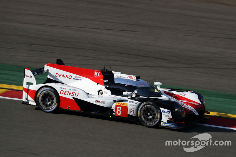 #8 Toyota Gazoo Racing Toyota TS050: Sébastien Buemi, Kazuki Nakajima, Fernando Alonso