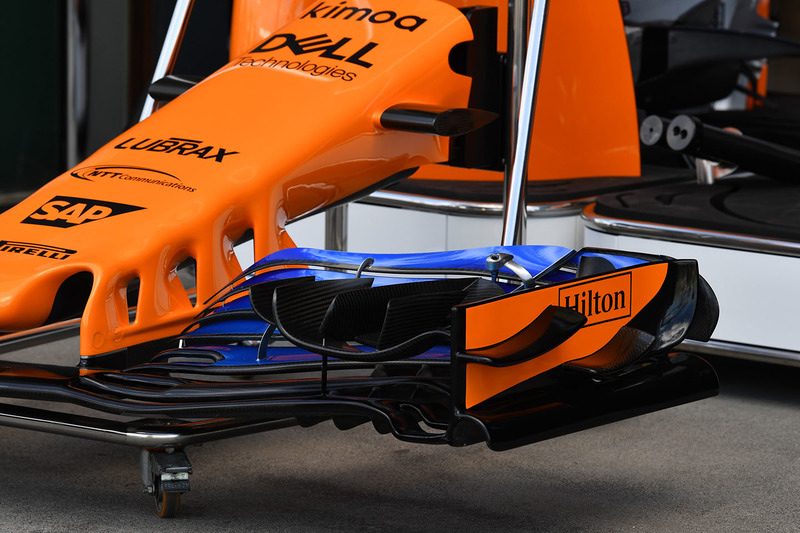 Переднее антикрыло McLaren MCL33