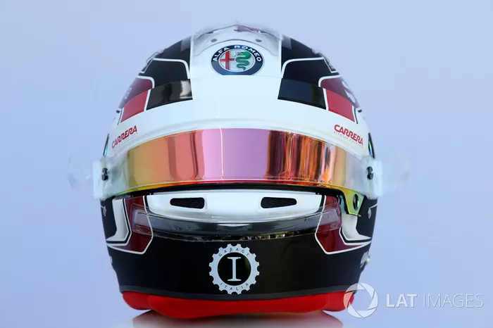 Casco de Charles Leclerc, Sauber