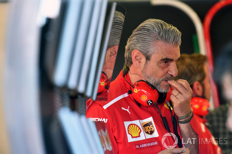 Maurizio Arrivabene, director del equipo Ferrari
