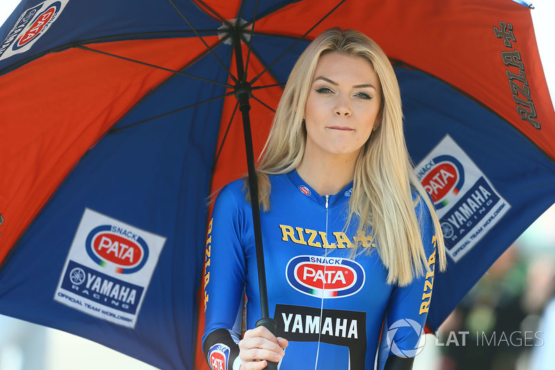 Une grid girl