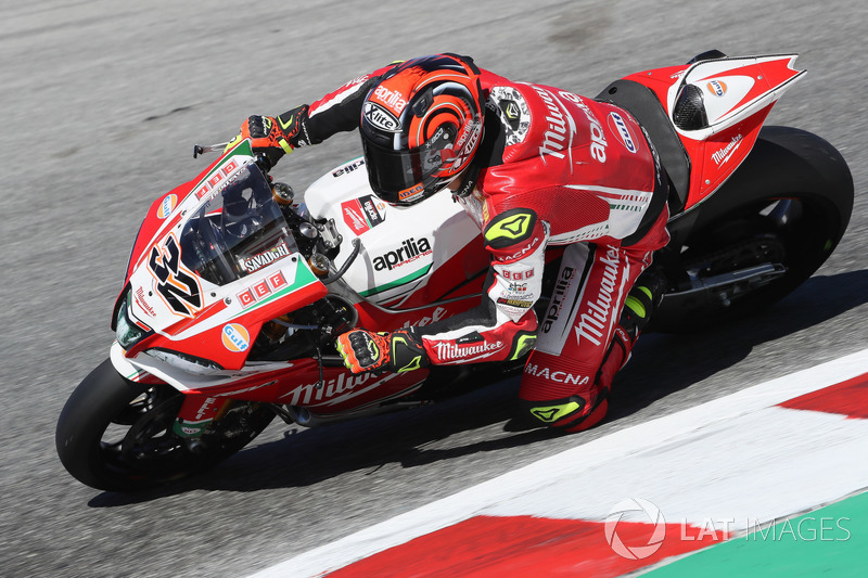 Lorenzo Savadori, Milwaukee Aprilia