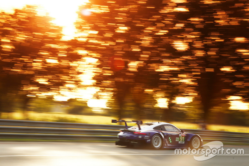 Рихард Лиц, Джанмария Бруни, Фредерик Маковецки, Porsche GT Team, Porsche 911 RSR (№91)