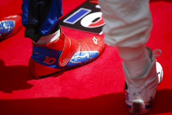 The boots of Pierre Gasly, Toro Rosso