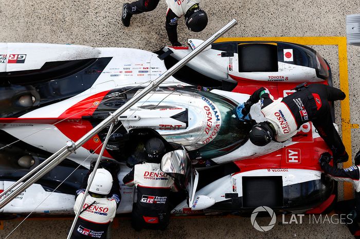 #8 Toyota Gazoo Racing Toyota TS050: Sébastien Buemi, Kazuki Nakajima, Fernando Alonso