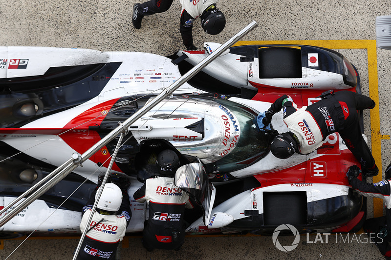 #8 Toyota Gazoo Racing Toyota TS050: Sébastien Buemi, Kazuki Nakajima, Fernando Alonso