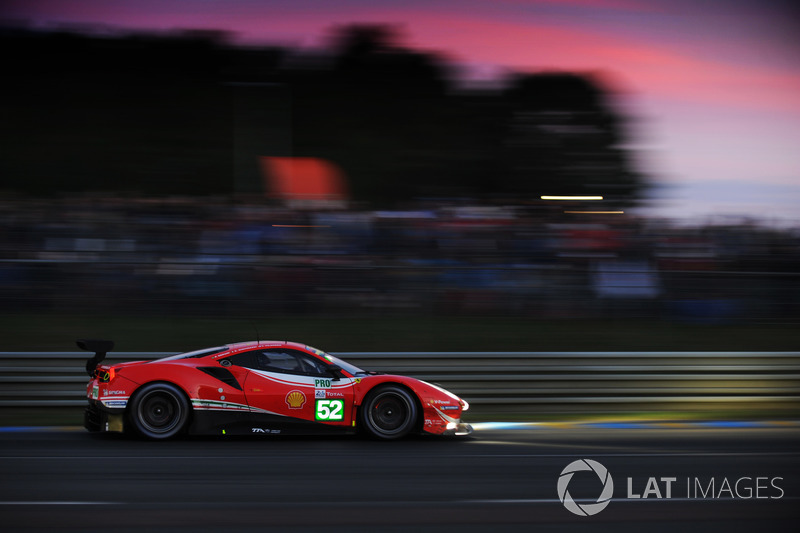 #52 AF Corse Ferrari 488 GTE EVO: Toni Vilander, Antonio Giovinazzi, Pipo Derani