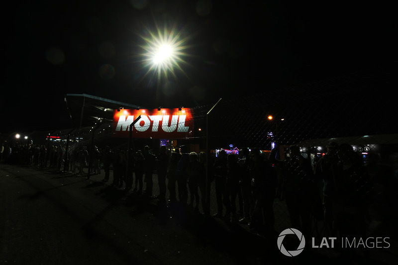 Fans at Le Mans