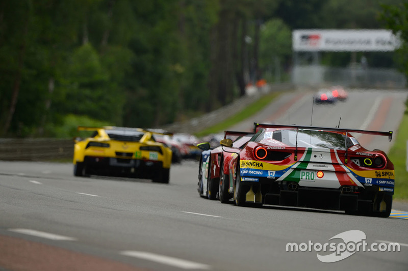 #71 AF Corse Ferrari 488 GTE EVO: Davide Rigon, Sam Bird, Miguel Molina