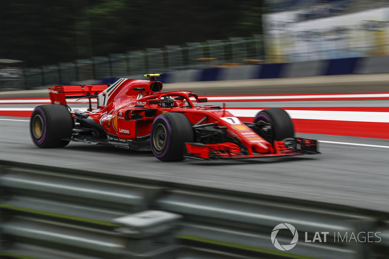 3: Kimi Raikkonen, Ferrari SF71H, 1'03.660