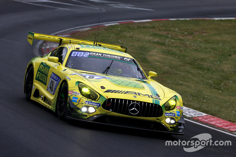 #48 Mercedes-AMG Team Mann Filter Mercedes-AMG GT3: Christian Hohenadel, Indy Dontje, Maximilian Götz, Renger van der Zande