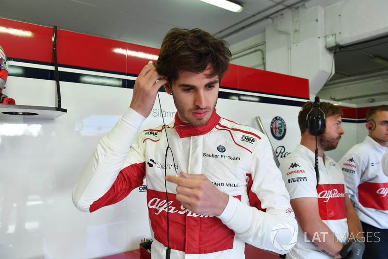 Antonio Giovinazzi, Sauber