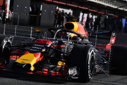 Max Verstappen, Red Bull Racing RB14 con sensores