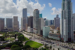 Miami: Bayfront Park, Biscayne Boulevard und Downtown