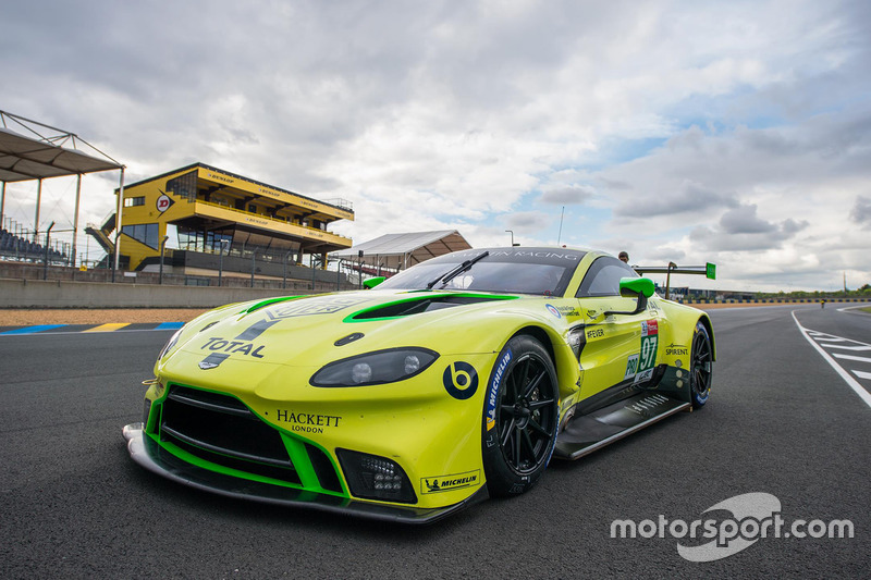 #97 Aston Martin Racing Aston Martin Vantage AMR: Alex Lynn, Maxime Martin, Jonathan Adams