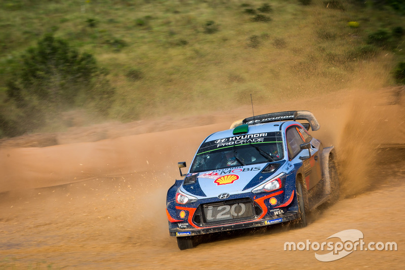 Hayden Paddon, Sebastian Marshall, Hyundai Motorsport Hyundai i20 Coupe WRC