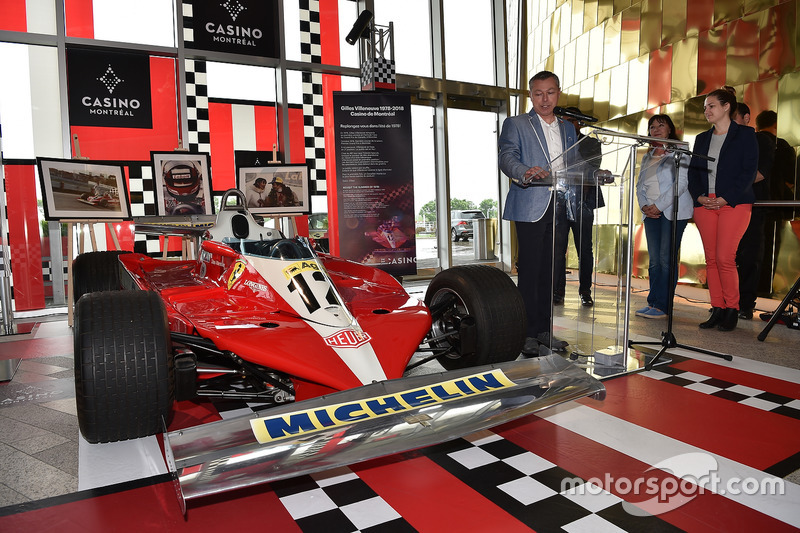 Gilles Villeneuves winning Ferrari T3