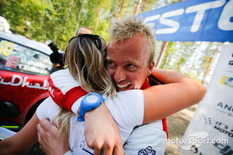 Il secondo classificato Torstein Eriksen, Citroën World Rally Team