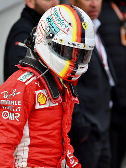 Sebastian Vettel, Ferrari in parc ferme