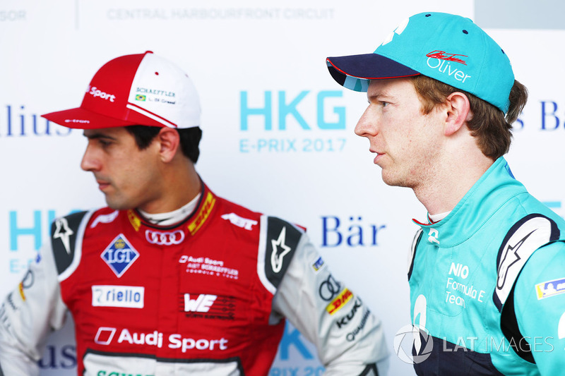 Lucas di Grassi, Audi Sport ABT Schaeffler, Oliver Turvey, NIO Formula E Team