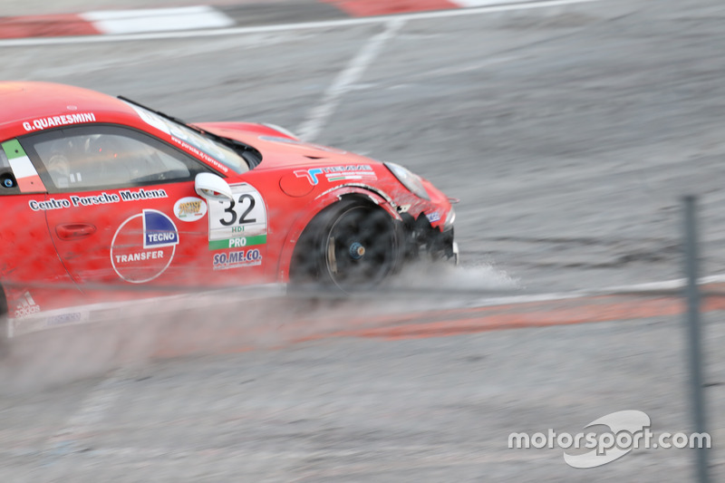 L'incidente di Gianmarco Quaresmini, Dinamic Motorsport