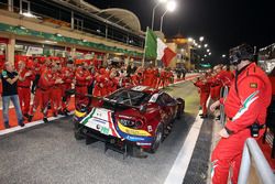 LMGTE Pro first place #71 AF Corse Ferrari 488 GTE: Davide Rigon, Sam Bird