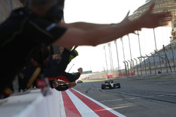 Race winner Rene Binder, Lotus