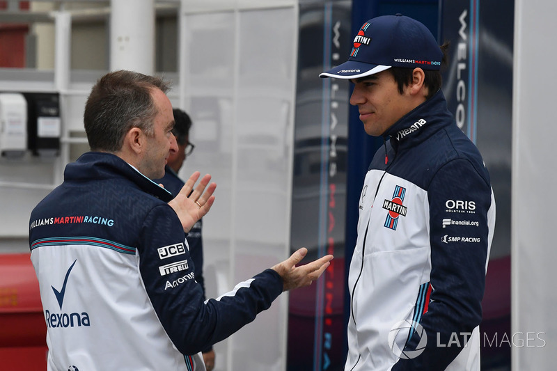 Lance Stroll, Williams e Paddy Lowe, azionista e Direttore Tecnico Williams