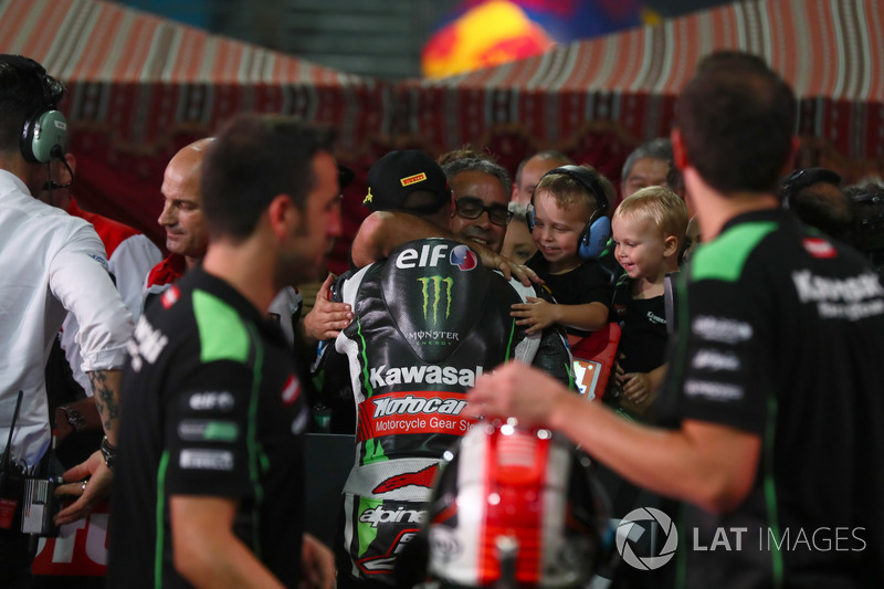 Il vincitore della gara Jonathan Rea, Kawasaki Racing