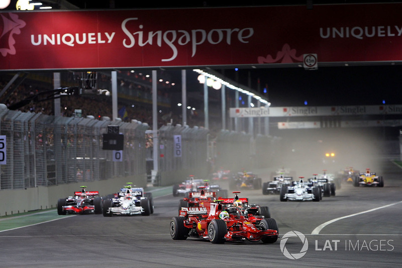 Carrera número 800: GP de Singapur 2008
