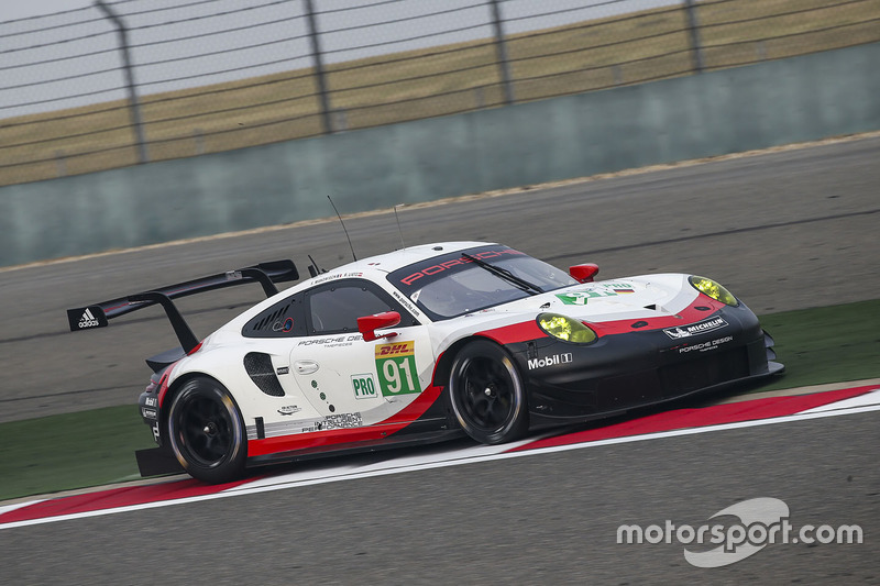 #91 Porsche GT Team Porsche 911 RSR: Richard Lietz, Frédéric Makowiecki