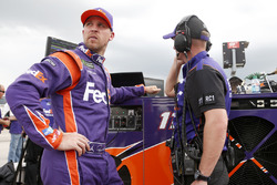 Denny Hamlin, Joe Gibbs Racing, Toyota Camry FedEx Office Michael Wheeler
