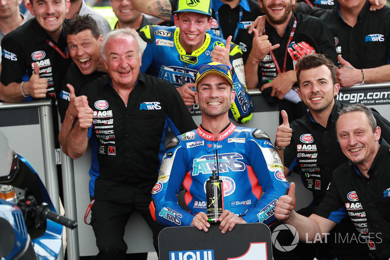 Race winner Mattia Pasini, Italtrans Racing Team