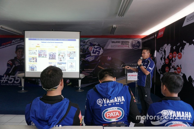 Wahyu Rusmayadi, Supervisor Motor Sport Department PT Yamaha Indonesia Motor Mfg.