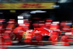 Пит-стоп: Себастьян Феттель, Ferrari SF71H